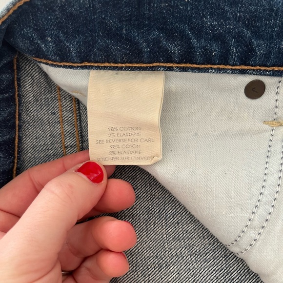 TEXTILE Elizabeth & James Dixon Denim Cutoff Short (size 27) - Picture 8 of 8